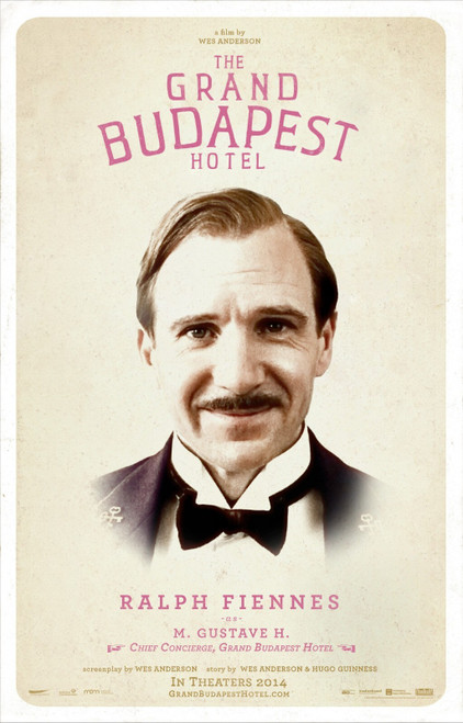 The Grand Budapest Hotel (2014)_10 Poster Canvas Movie Film Print A0 A1 A2 A3 A4