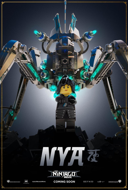 The Lego Ninjago Movie (2017)_16 Poster Canvas Movie Film Print A0 A1 A2 A3 A4 A