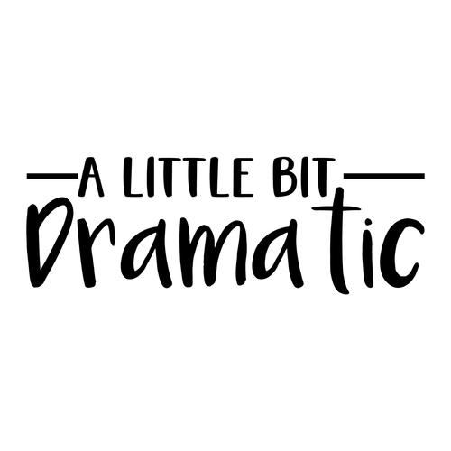 A Little Bit Dramatic Poster Canvas Movie Film Print A0 A1 A2 A3 A4 A5 A6 Art Wa