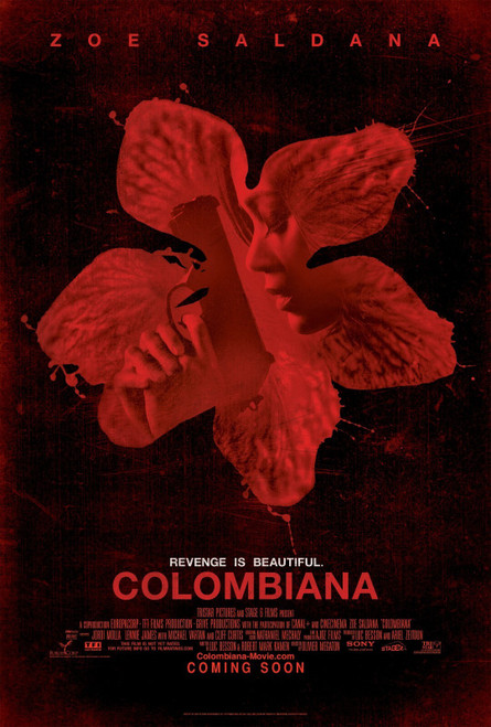 Colombiana (2011)_2 Movie Film Poster Canvas iconic design