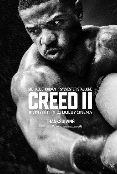 Creed II (2018)_7 Movie Film Poster Canvas iconic design