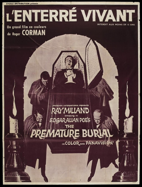 Premature Burial (1962)_5 Poster Canvas Movie Film Print A0 A1 A2 A3 A4 A5 A6 Ar