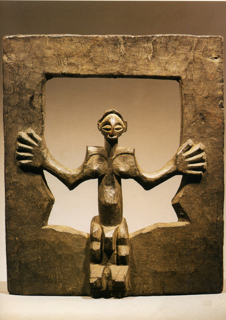 1701-1900 buste Pende, bois, Zaire bust Hangs, wood, Zaire Poster Canvas Movie