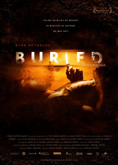 Buried (2010)_1 Movie Film Poster Canvas iconic design