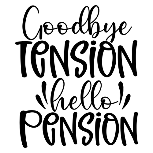 Goodbye tension hello pension Poster Canvas Movie Film Print A0 A1 A2 A3 A4 A5 A