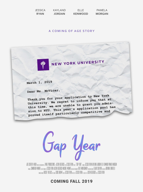 Gap Year Poster Canvas Movie Film Print A0 A1 A2 A3 A4 A5 A6 Art Wall Decoration
