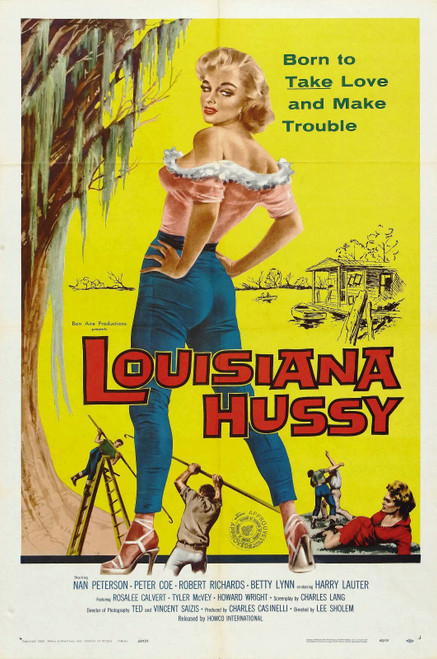 Louisiana Hussy 01 Art Gallery Poster Canvas Print Wall Decoration A0 A1 A2 A3 A
