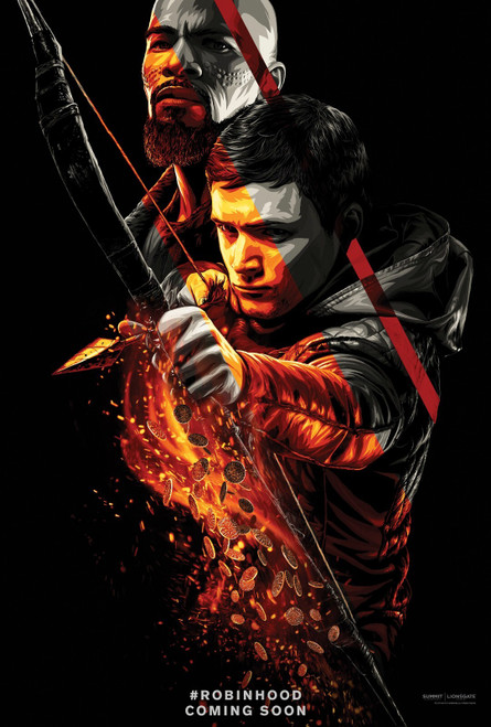 Robin Hood (2018)_20 Poster Canvas Movie Film Print A0 A1 A2 A3 A4 A5 A6 Art Wal