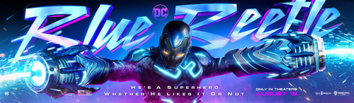Blue Beetle (2023)_7 Movie Film Poster Canvas iconic design