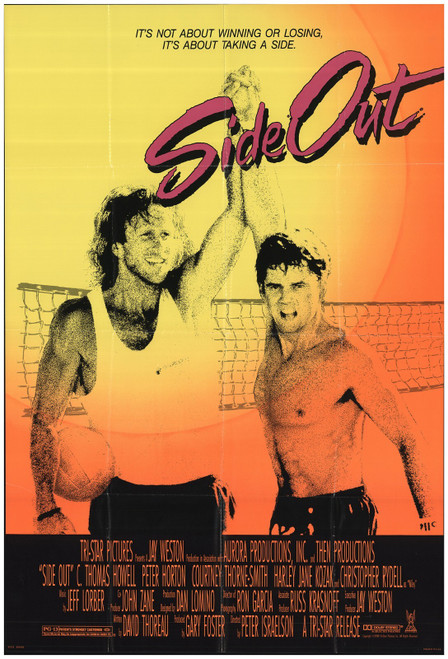 Side Out (1990)_0 Poster Canvas Movie Film Print A0 A1 A2 A3 A4 A5 A6 Art Wall D