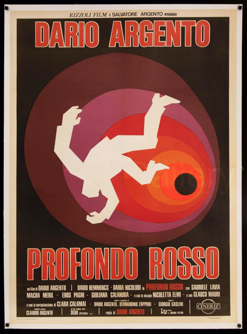 DEEP RED (PROFONDO ROSSO) (1975) 1 - corecta Art Gallery Poster Canvas Print Wal