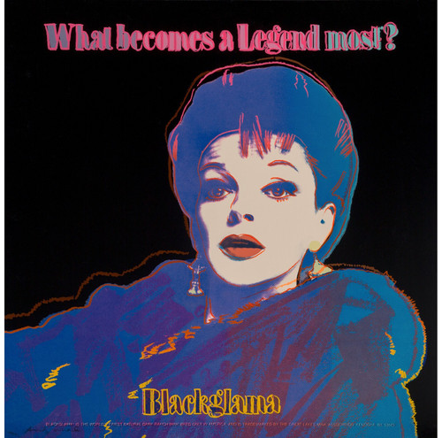 Andy Warhol - Blackglama Judy Garland 1985 Poster Canvas Print Art Painting Deco Andy Warhol - Blackglama Judy Garland 1985 Poster Canvas Print Art Painting Deco