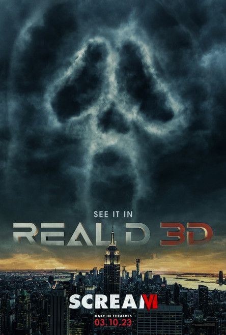 Scream VI (2023)_5 Poster Canvas Movie Film Print A0 A1 A2 A3 A4 A5 A6 Art Wall