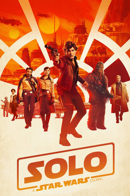 SoloAStarWarsStory2 Poster Canvas Movie Film Print A0 A1 A2 A3 A4 A5 A6 Art Wall