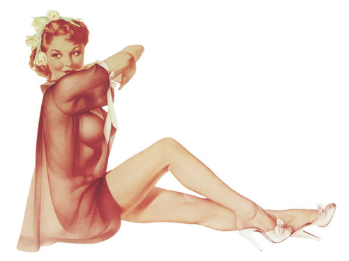 Alberto_Vargas_Pin-Up_Art_026 Art Gallery Poster Canvas Print Wall Decoration A0