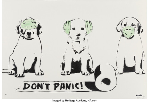 do not panic Poster Canvas Movie Film Print A0 A1 A2 A3 A4 A5 A6 Art Wall Decora