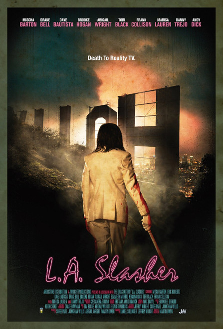 L.A. Slasher (2015)_2 Poster Canvas Movie Film Print A0 A1 A2 A3 A4 A5 A6 Art Wa