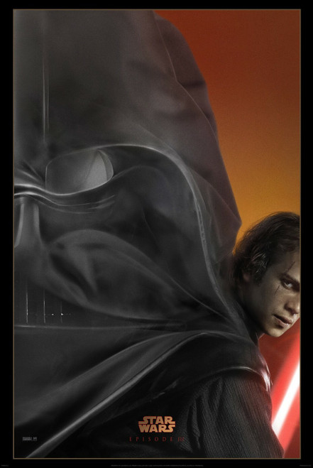 StarWarsEpisodeIII1- Poster (A0-A4) Film Movie Picture Art Wall Decor Actor