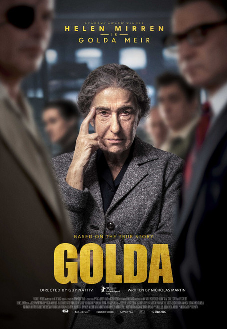 Golda (2023)_2 Movie Film Poster Canvas iconic design