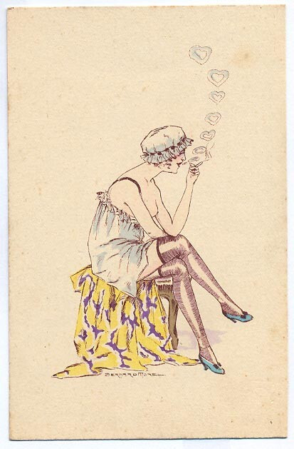 smoking lady Poster Canvas Movie Film Print A0 A1 A2 A3 A4 A5 A6 Art Wall Decora