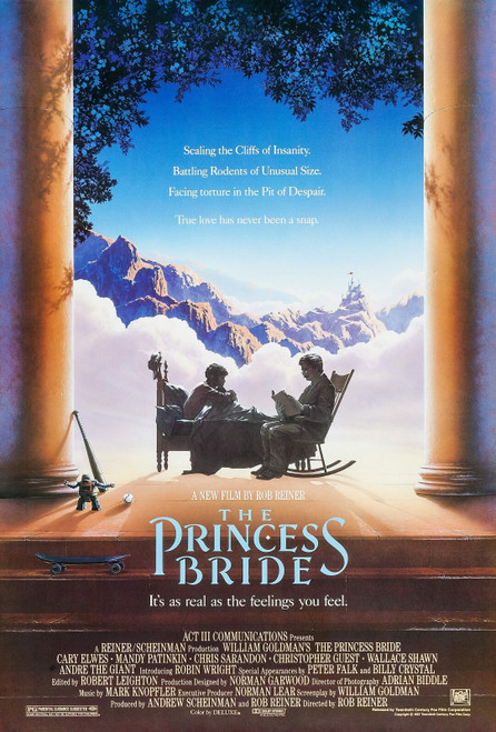 The Princess Bride (1987)_1 Poster Canvas Movie Film Print A0 A1 A2 A3 A4 A5 A6
