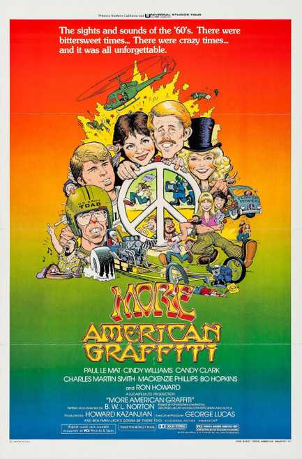 More American Graffiti (1979)_1 Poster Canvas Movie Film Print A0 A1 A2 A3 A4 A5
