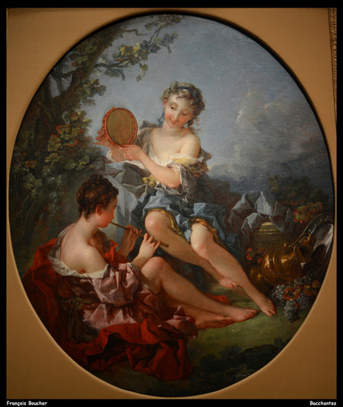 franois-boucher---bacchantes--jpb_26915802272_o(1) Poster Canvas Movie Film Prin
