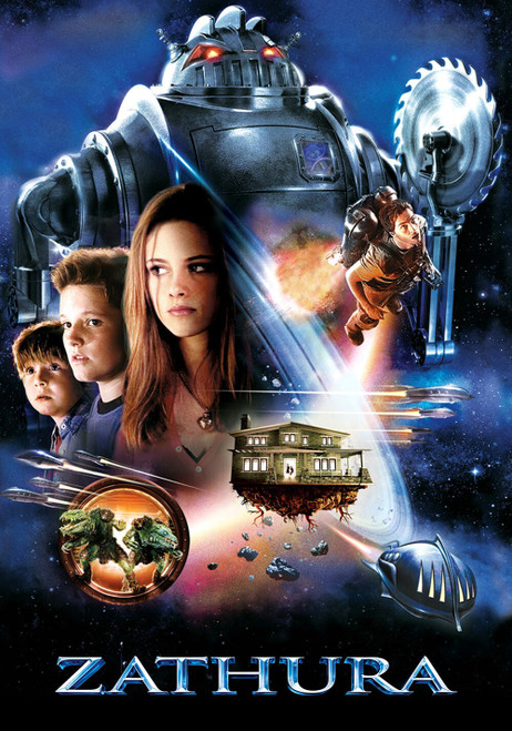 ZATHURA (2005) 4 Poster Canvas Movie Film Print A0 A1 A2 A3 A4 A5 A6 Art Wall De