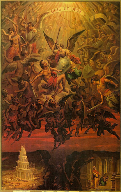 saint michael Poster Canvas Movie Film Print A0 A1 A2 A3 A4 A5 A6 Art Wall Decor