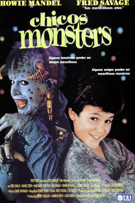 Little Monsters (1989)_2 Poster Canvas Movie Film Print A0 A1 A2 A3 A4 A5 A6 Art