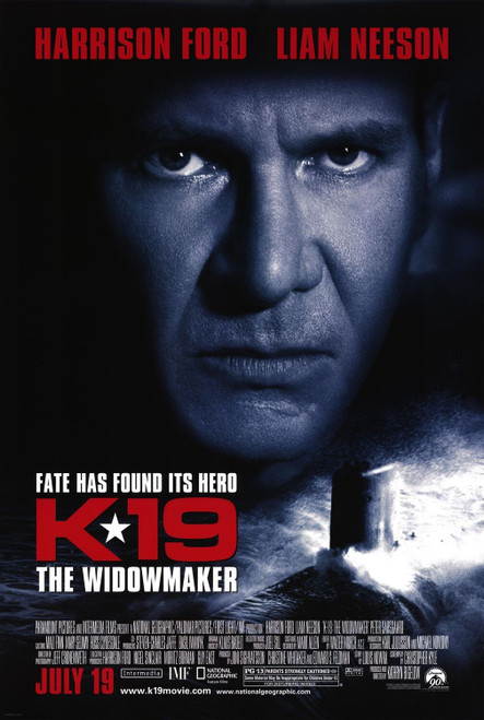 K19_ The Widowmaker (2002)_2 Poster Canvas Movie Film Print A0 A1 A2 A3 A4 A5 A6