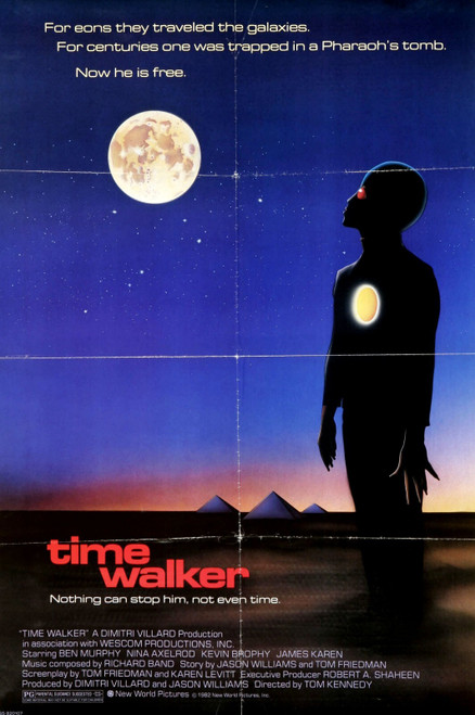 Time Walker 01 Poster Canvas Movie Film Print A0 A1 A2 A3 A4 A5 A6 Art Wall Deco