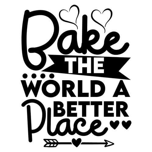 Bake The World a better place-01 Poster Canvas Movie Film Print A0 A1 A2 A3 A4 A