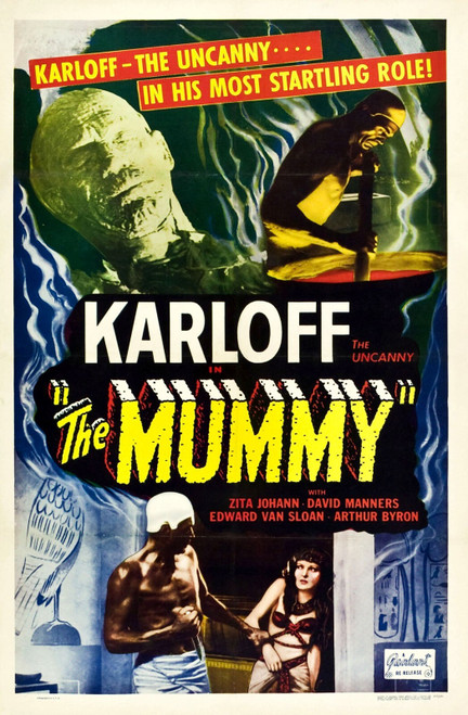 Mummy 1929 01 Poster Canvas Movie Film Print A0 A1 A2 A3 A4 A5 A6 Art Wall Decor