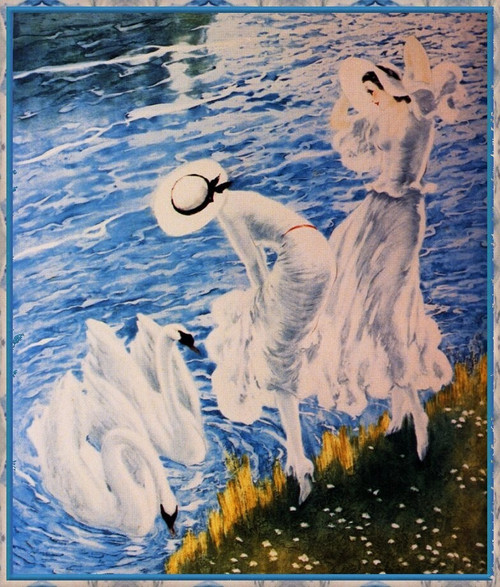 lo_louis_icart_complete_etchings_64 Poster Canvas Print Art Painting Decor Repri