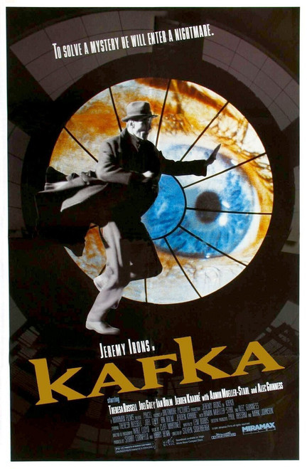 Kafka (1991)_0 Poster Canvas Movie Film Print A0 A1 A2 A3 A4 A5 A6 Art Wall Deco