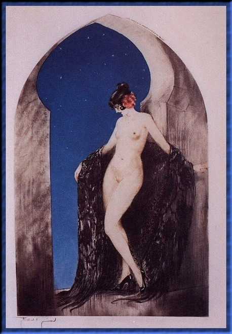 lo_louis_icart_complete_etchings_33 Poster Canvas Print Art Painting Decor Repri