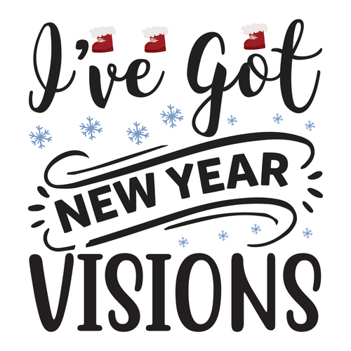 I ve Got New Year Visions-01 Poster Canvas Movie Film Print A0 A1 A2 A3 A4 A5 A6
