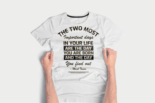Tshirt_mockup_important_days Poster Canvas Movie Film Print A0 A1 A2 A3 A4 A5 A6