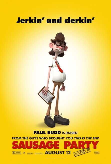 Sausage Party (2016)_12 Poster Canvas Movie Film Print A0 A1 A2 A3 A4 A5 A6 Art