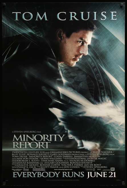 minority report 2 Poster Canvas Movie Film Print A0 A1 A2 A3 A4 A5 A6 Art Wall D