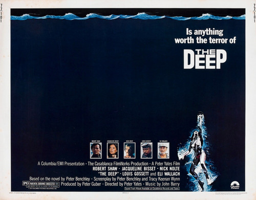 The Deep (1977)_2 Poster Canvas Movie Film Print A0 A1 A2 A3 A4 A5 A6 Art Wall D