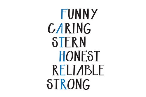 FATHER ROW-01 Personalized Poster Canvas Print A0 A1 A2 A3 A4 A5 A6 Art Wall Dec