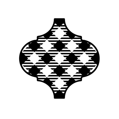 Buffalo Plaid Arabesque-12 Poster Canvas Movie Film Print A0 A1 A2 A3 A4 A5 A6 A