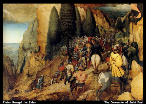 pieter-bruegel-the-elder--the-conversion-of-saint-paul_11018618113_o(1) Poster C
