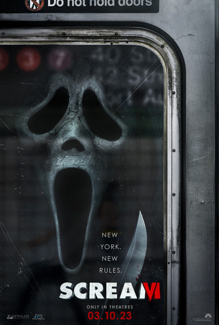 Scream VI (2023)_1 Poster Canvas Movie Film Print A0 A1 A2 A3 A4 A5 A6 Art Wall
