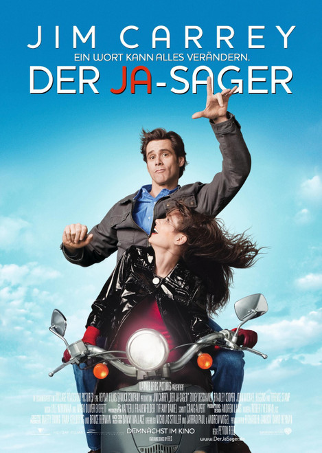 Yes Man (2008)_4 Poster Canvas Movie Film Print A0 A1 A2 A3 A4 A5 A6 Art Wall De