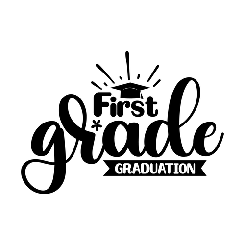 First Grade Graduation-01 (2) Poster Canvas Movie Film Print A0 A1 A2 A3 A4 A5 A