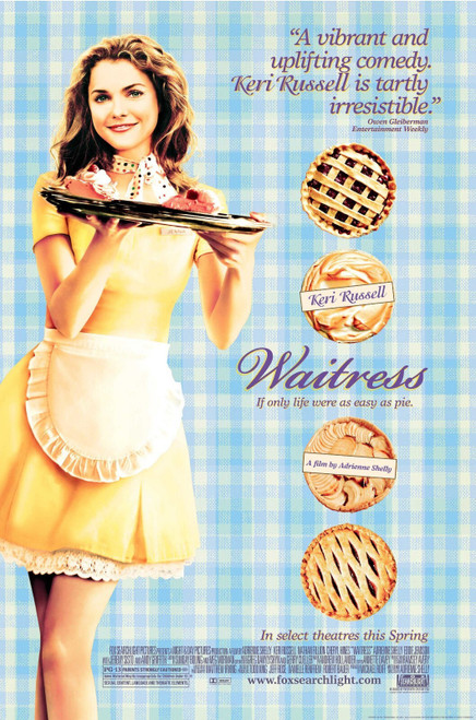 Waitress (2007)_1 Poster Canvas Movie Film Print A0 A1 A2 A3 A4 A5 A6 Art Wall D