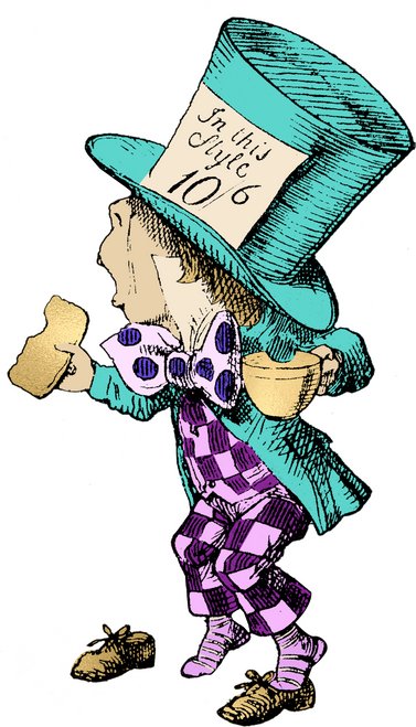 dark-alice_0026_hatter_2 Custom Made Poster Canvas Print A0 A1 A2 A3 A4 A5 A6 Ar